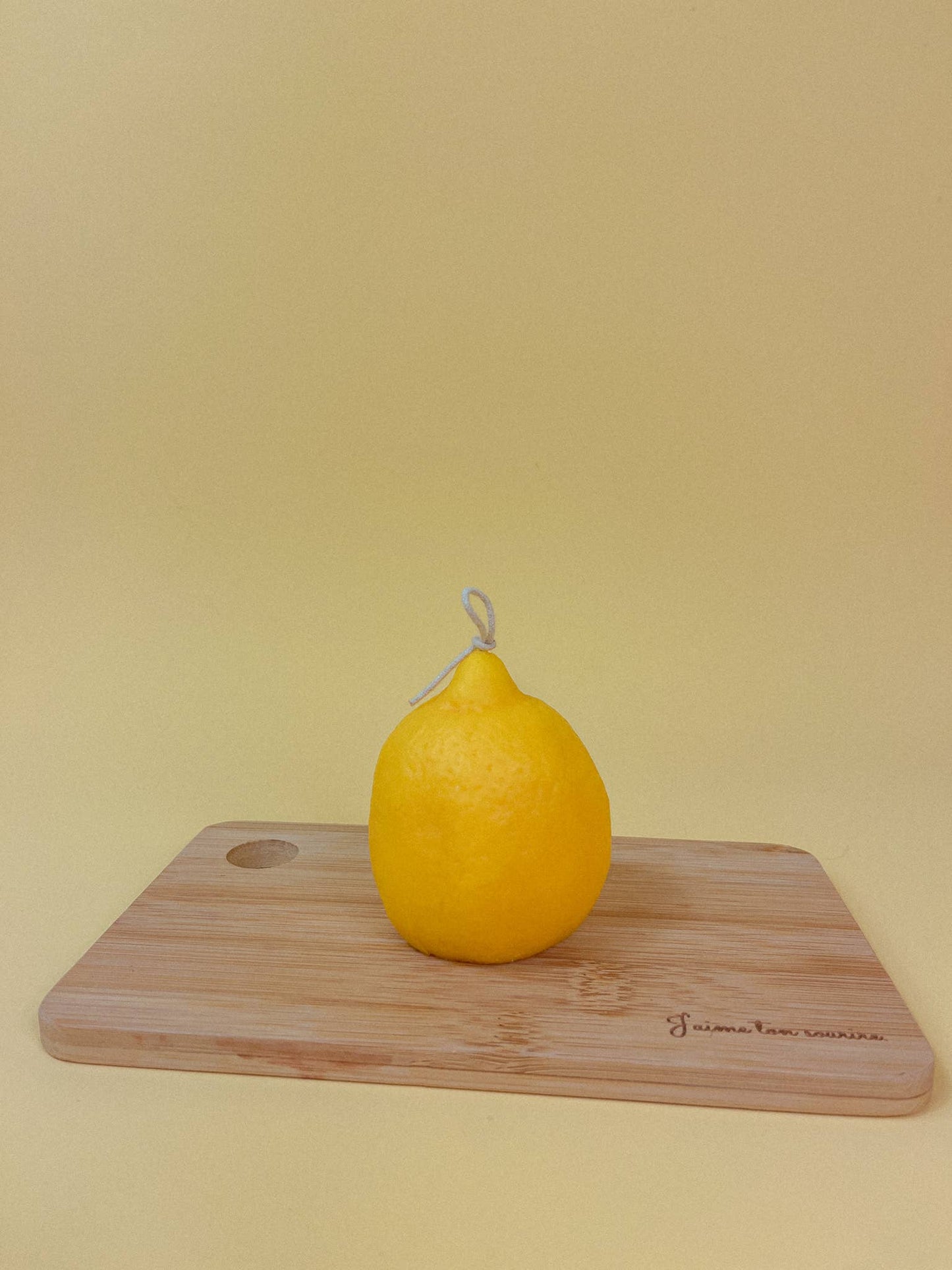 {The Wednesday Co.} La Limónsota :: Standing Lemon Candle