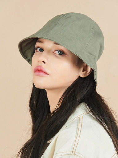VARZAR Metal Tip Banding Bucket Hat Green