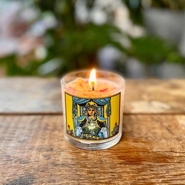 6oz Chariot Tarot Candle