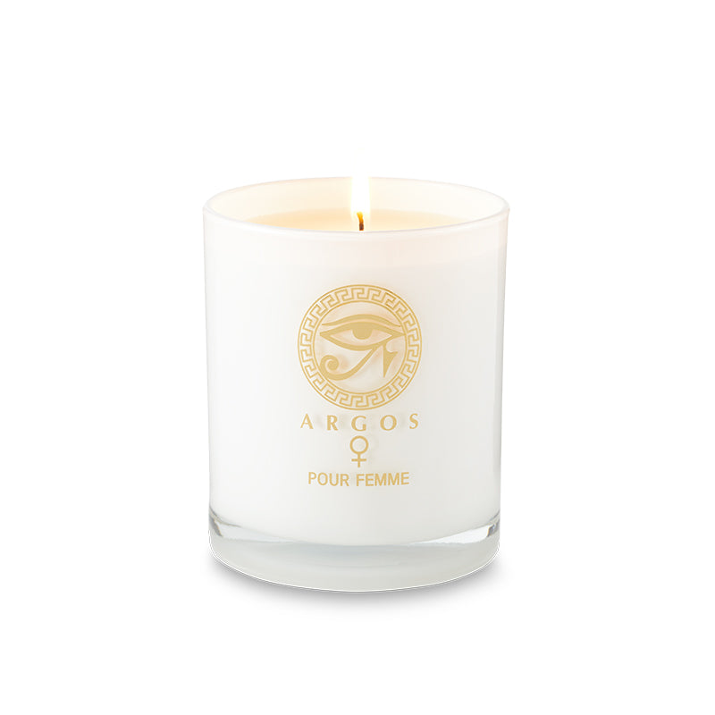 ARGOS Pour Femme Fragrance Scented Candle White 400ML