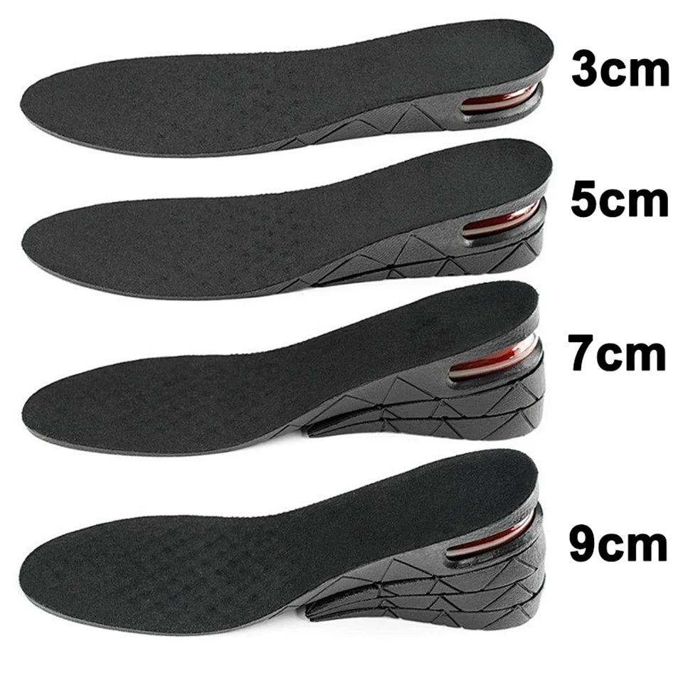 2pcs Invisible Height Increasing Insoles 3-9cm 1.2-3.5 inches