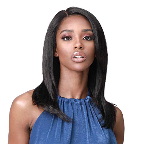 BOBBI BOSS Unprocessed Human Hair 360 Lace Wig MHLF417 Dejah (NATURAL BLACK)
