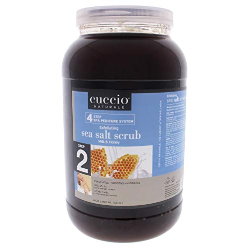 Cuccio Cuccio Sea Salt Scrub - Milk and Honey 120 Oz, 120 Ounce