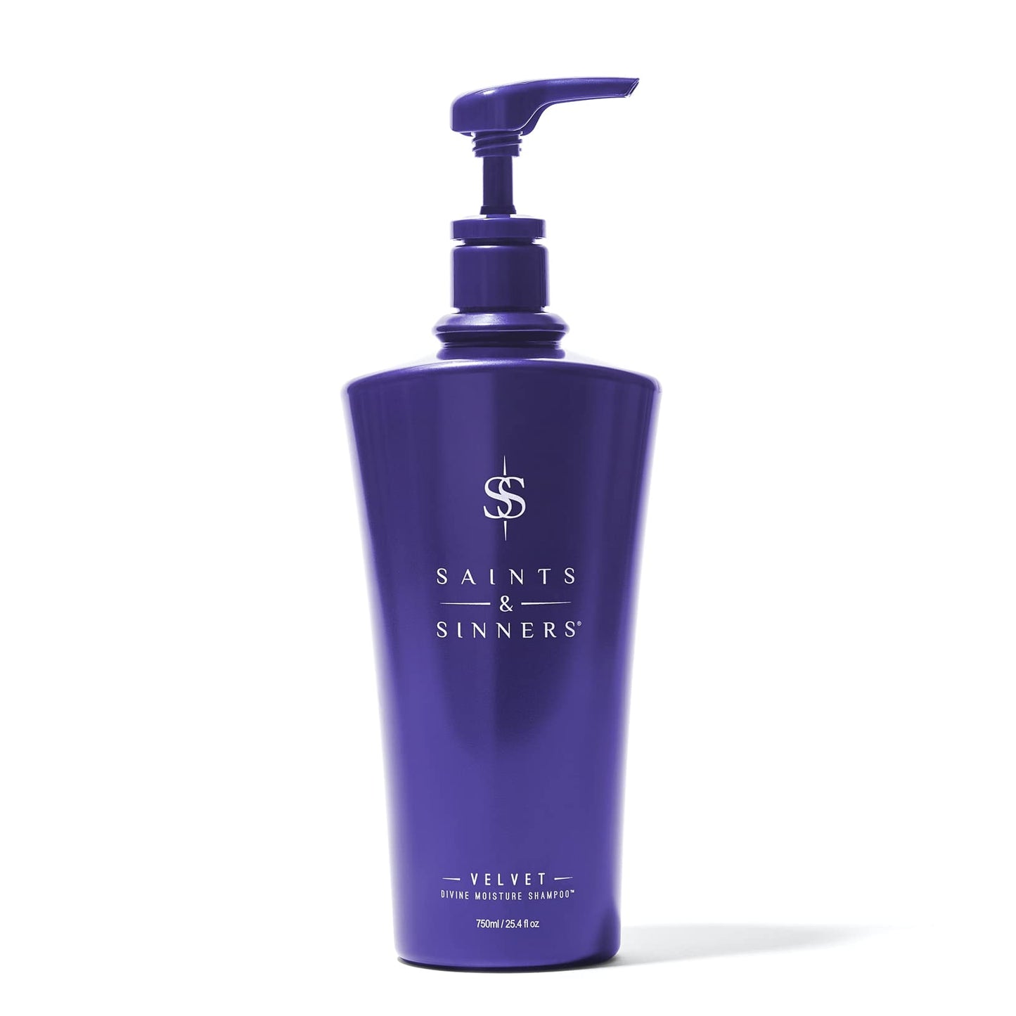 Saints & Sinners Award-Winning Velvet Divine Moisture Shampoo - Repair, Replenish, Renew & Add Shine (25.4 oz)