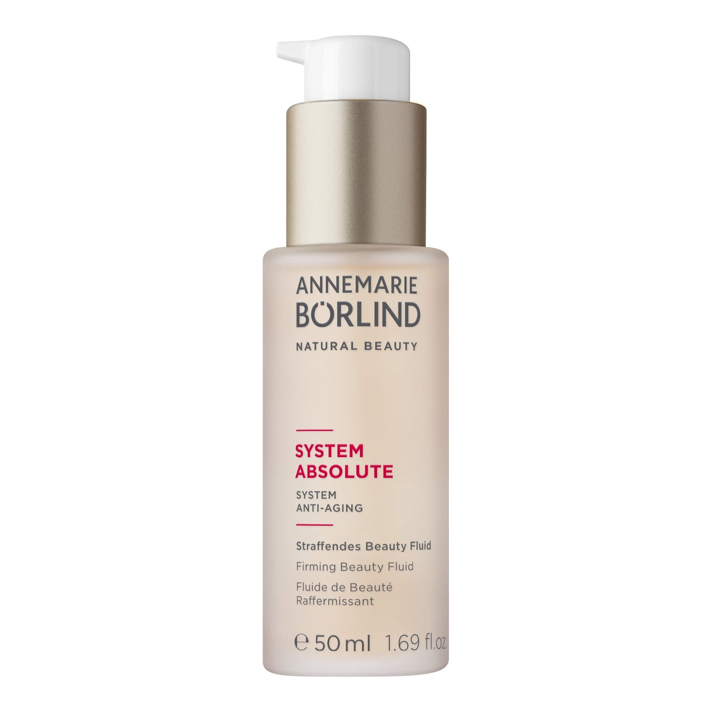 ANNEMARIE BÖRLIND - SYSTEM ABSOLUTE Firming Beauty Fluid - Toning Bogbean and Lady's Mantle Serum - Strengthens, Smooths and Plumps Skin - 1.69 Fl. Oz.