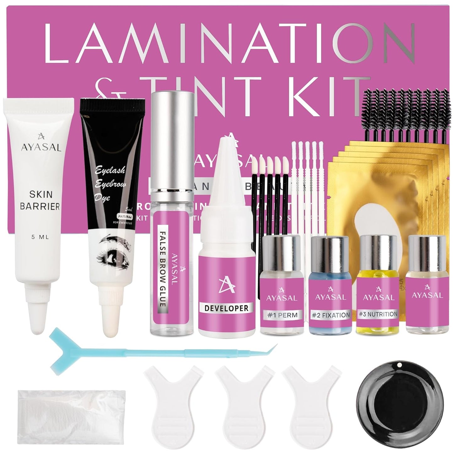 Brow Lamination Kit: Eyebrow Lamination Kit - Brow Lamination - Eyebrow Lamination - Eye Brow Lamination Kit - Detailed Instrucion Achieve Salon-Quality Lamination Kit