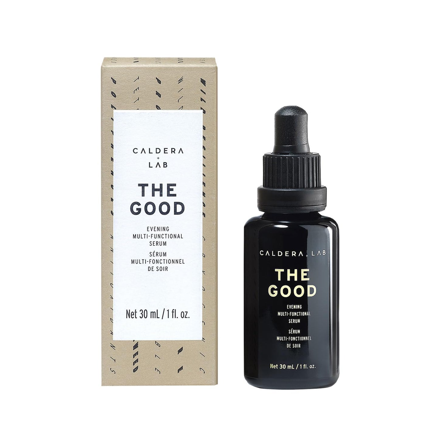 Caldera + Lab The Good | Men's Organic Moisturizing Face Serum for Dry, Sensitive, & Normal Skin Ð Vegan, Natural & Antioxidant Packed Skincare Facial Oil