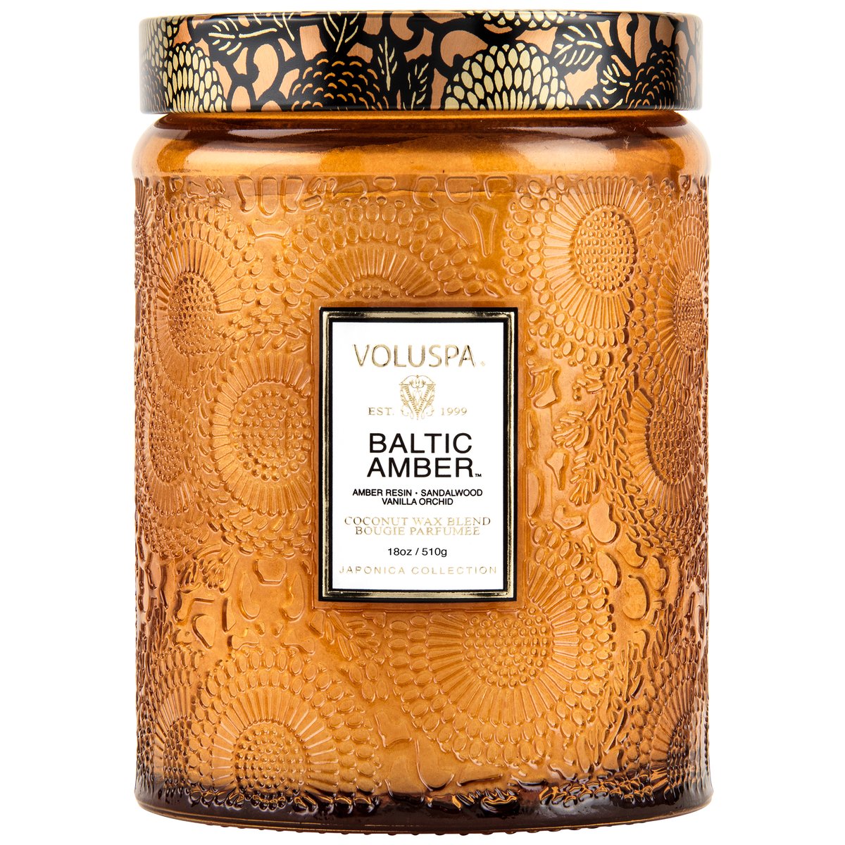 Voluspa Baltic Amber Large Jar Candle