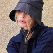 VARZAR studded logo strap bonnet hat EmpressKorea