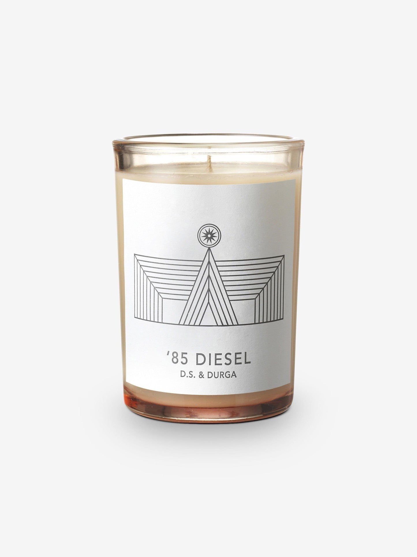 D.S. & Durga 85 Diesel Candle by D.S. & Durga Home Accessories New Candles and Home Fragrance 4" H x 2.75" Diameter / White / Wax
