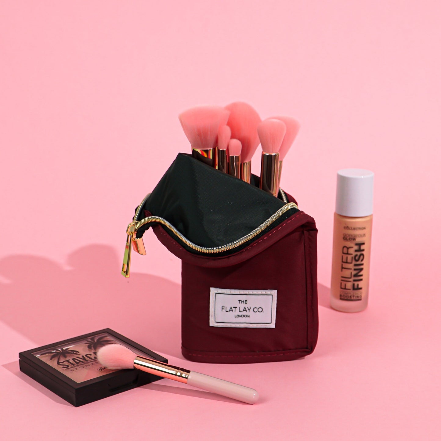 Berry Standing Brush Case and Pot