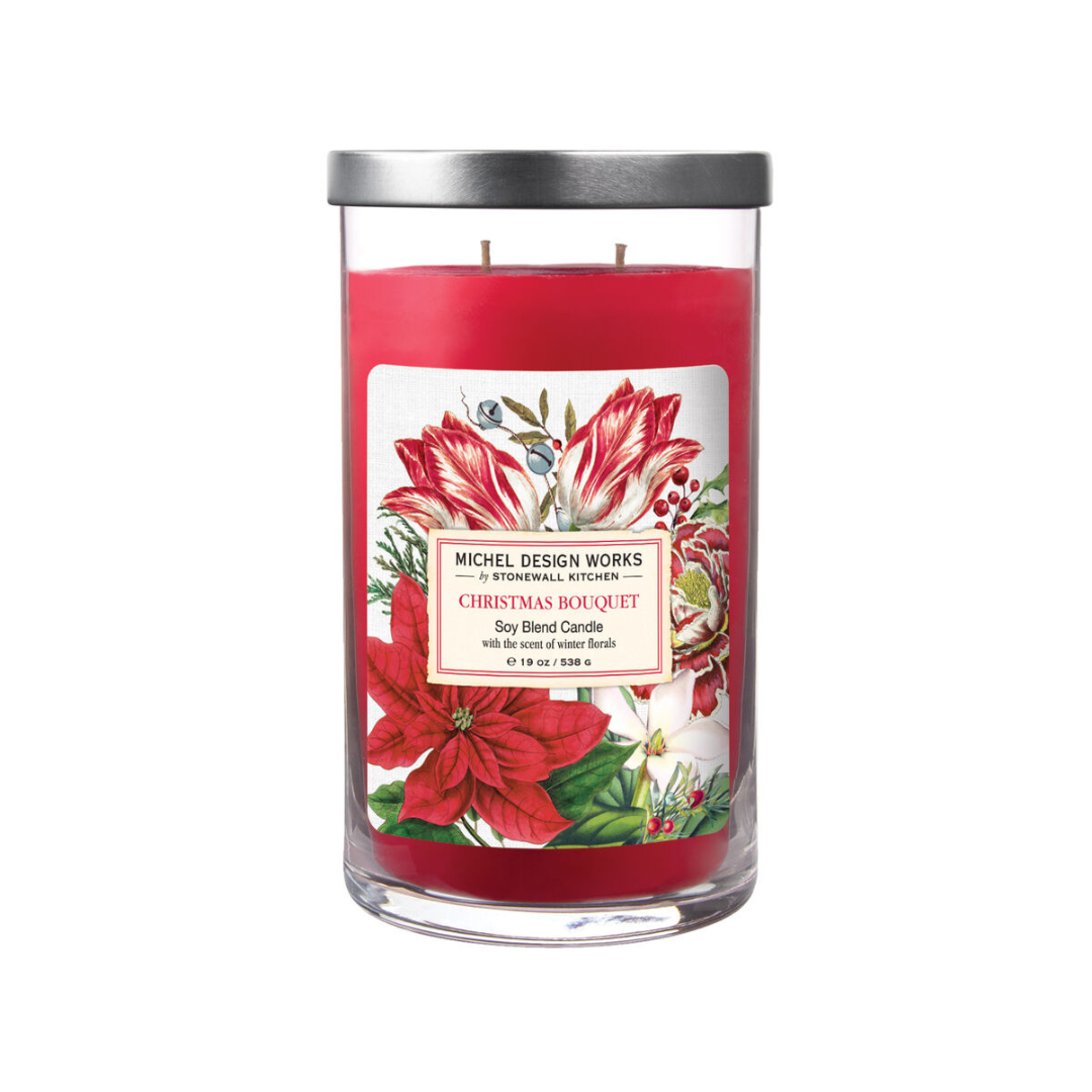 Christmas Bouquet Large Tumbler Candle