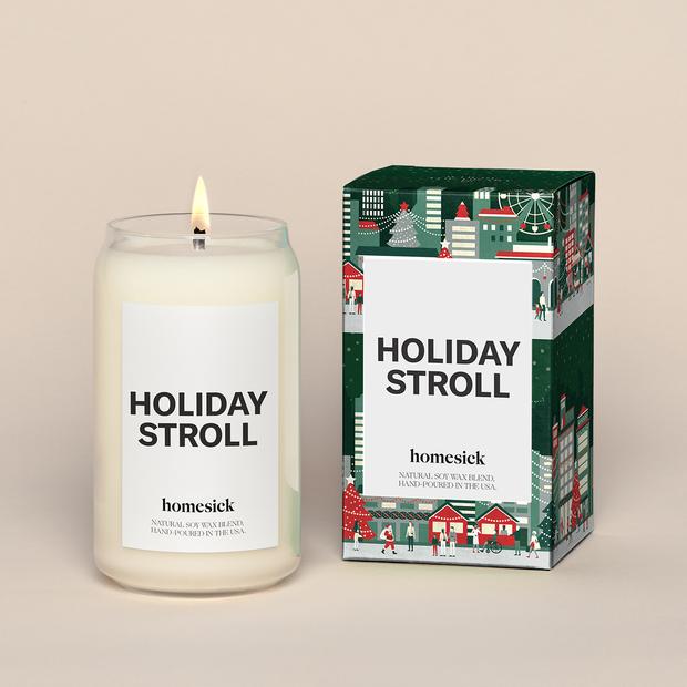 {Homesick Candles} Soy Wax Blend Candle :: Holiday Stroll