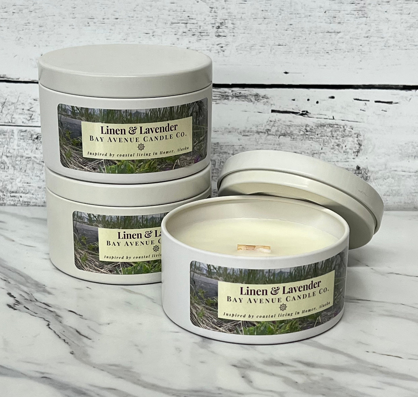 Bay Avenue Candle Tins