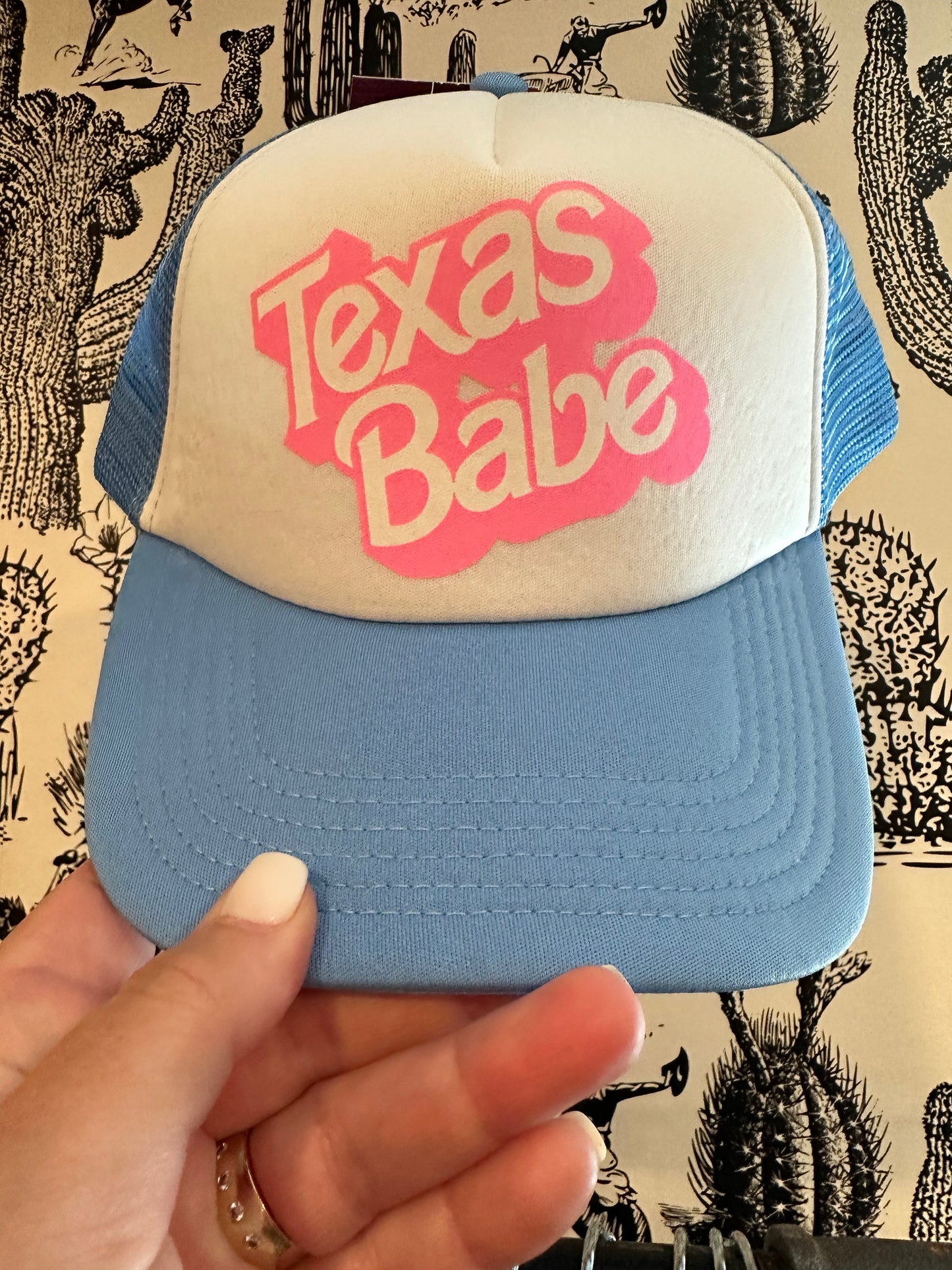 "Texas Babe" Foam Trucker Hat