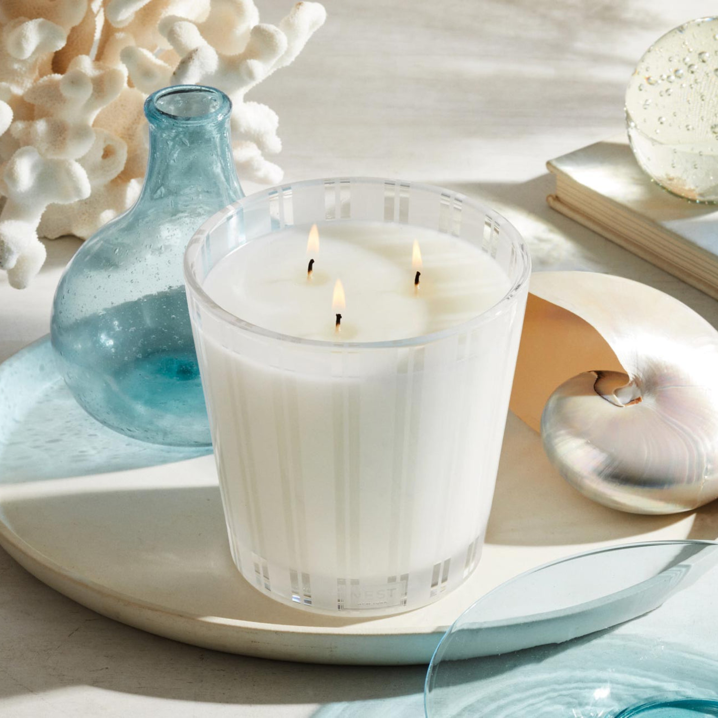 Lifestyle of Nest New York Ocean Mist & Sea Salt 3-Wick Candle