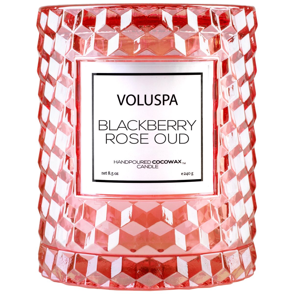 {Voluspa} Icon Cloche Candle :: Blackberry Rose Oud