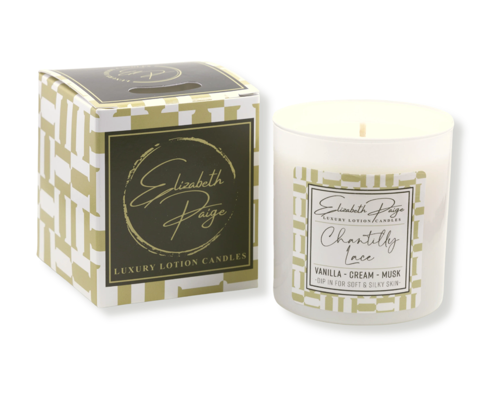 Soy Lotion Candle ( Chantilly Lace ) 9oz.