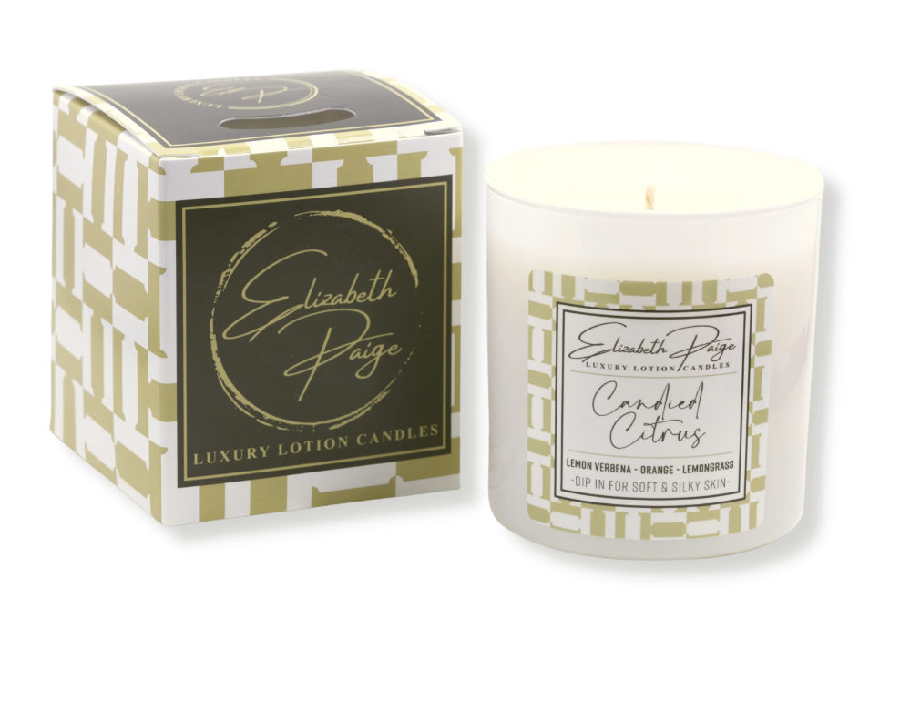 Soy Lotion Candle ( Candied Citrus ) 9oz.