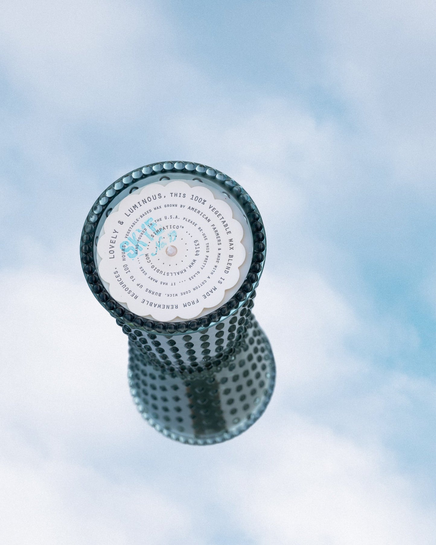 Simpatico Hobnail Candle - Skye