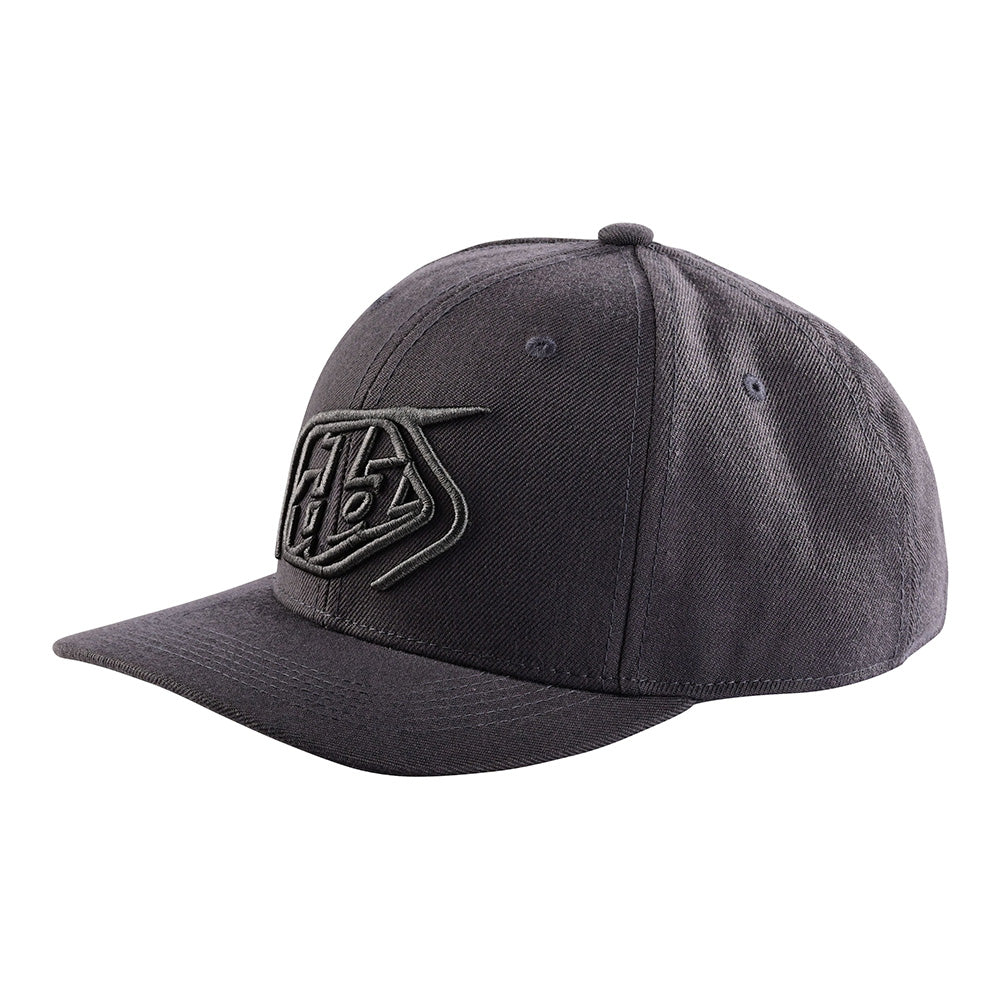 Snapback Hat Crop Gray / Charcoal