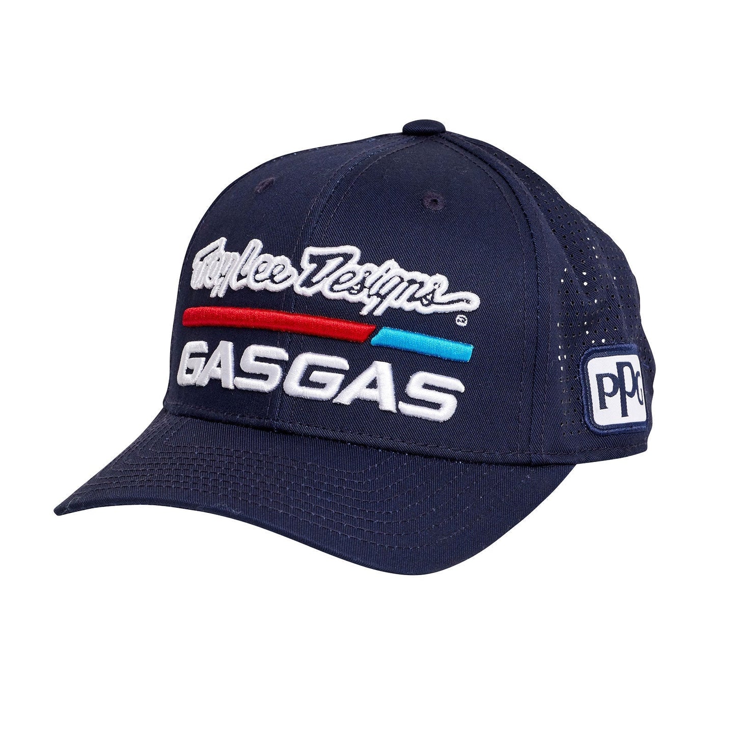 Curved Snapback Hat TLD GasGas Team Navy