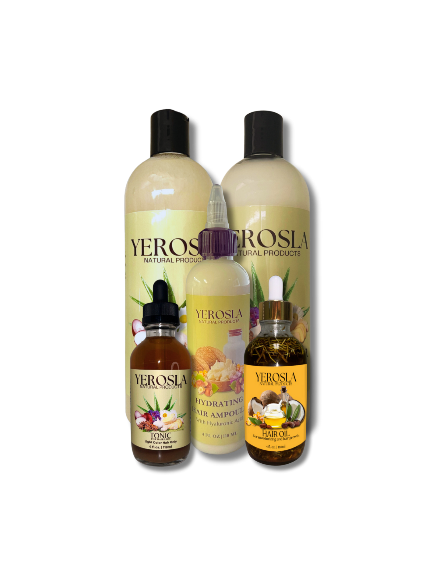 Chamomile Shampoo Bundle for Hair Loss and Growth