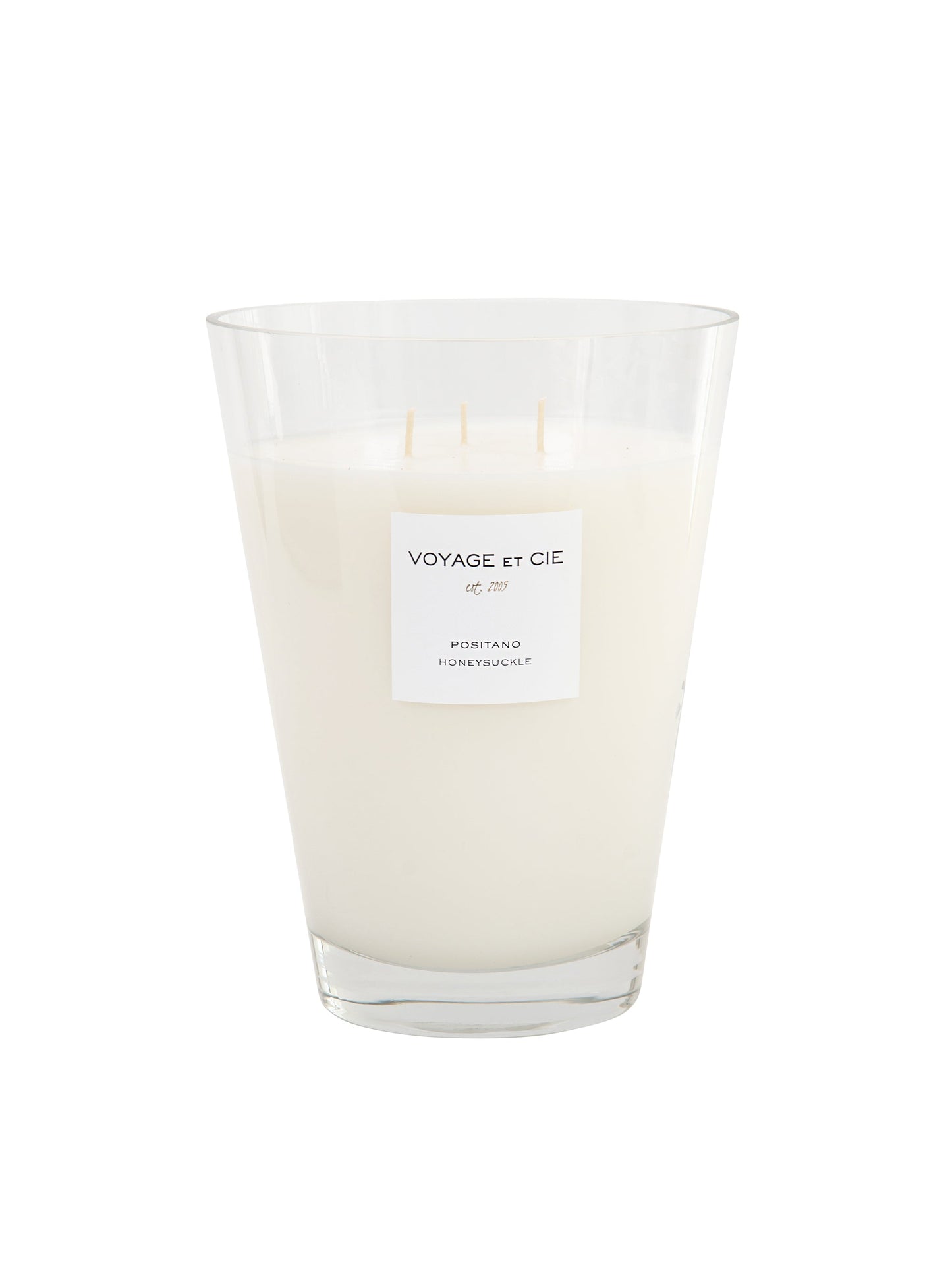 Voyage et Cie Positano Honeysuckle French Cut Vase