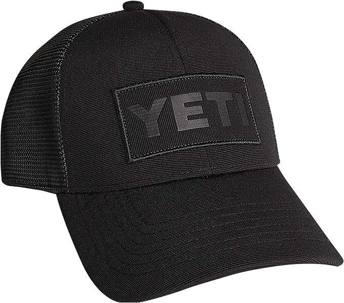 Black Patch on Patch Trucker Hat