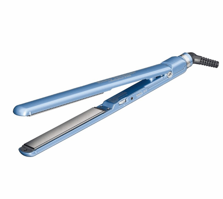 BaByliss Pro Straightening Iron, Ultra-Thin, Blue, 1"