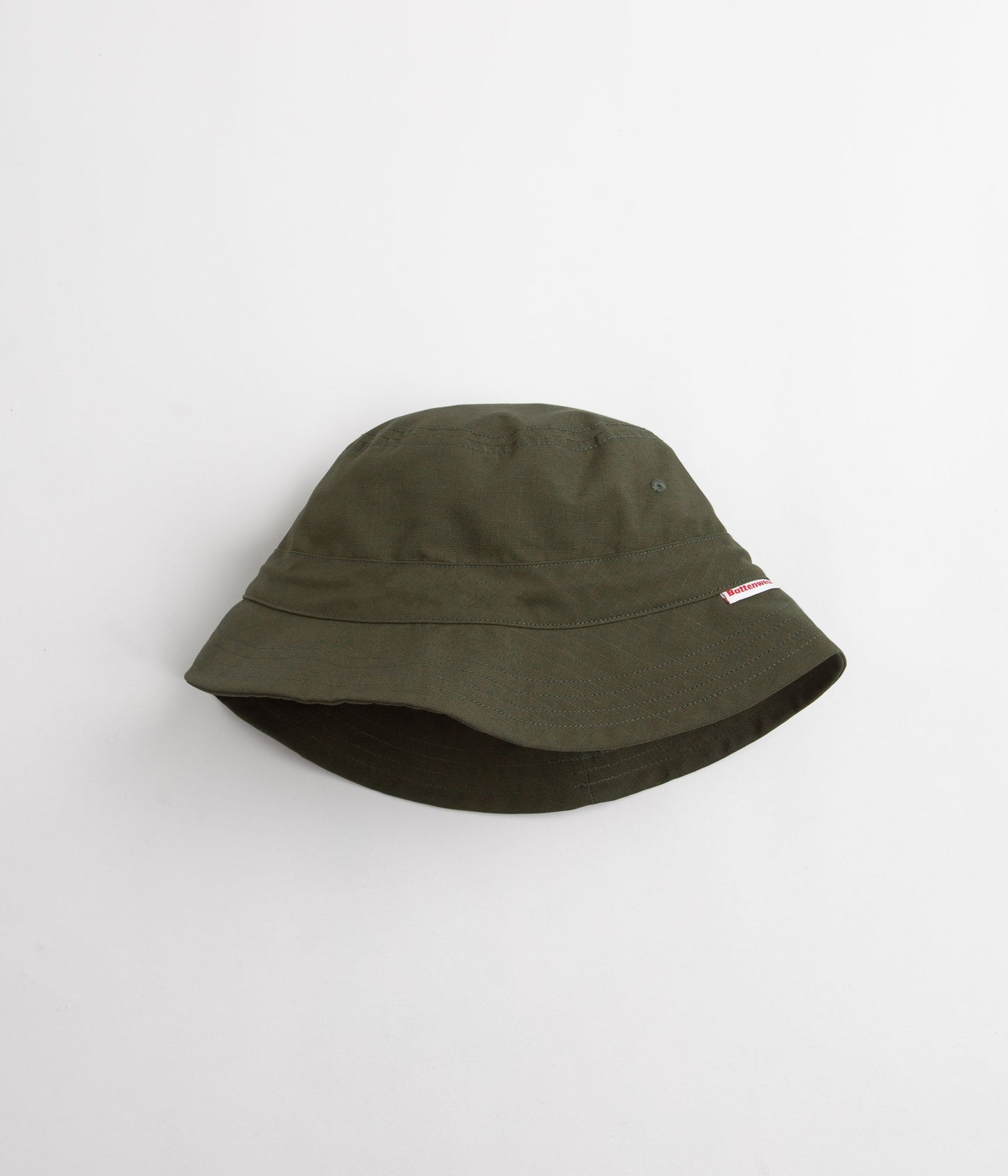 Battenwear Camp Crusher Hat - Olive Drab Ripstop