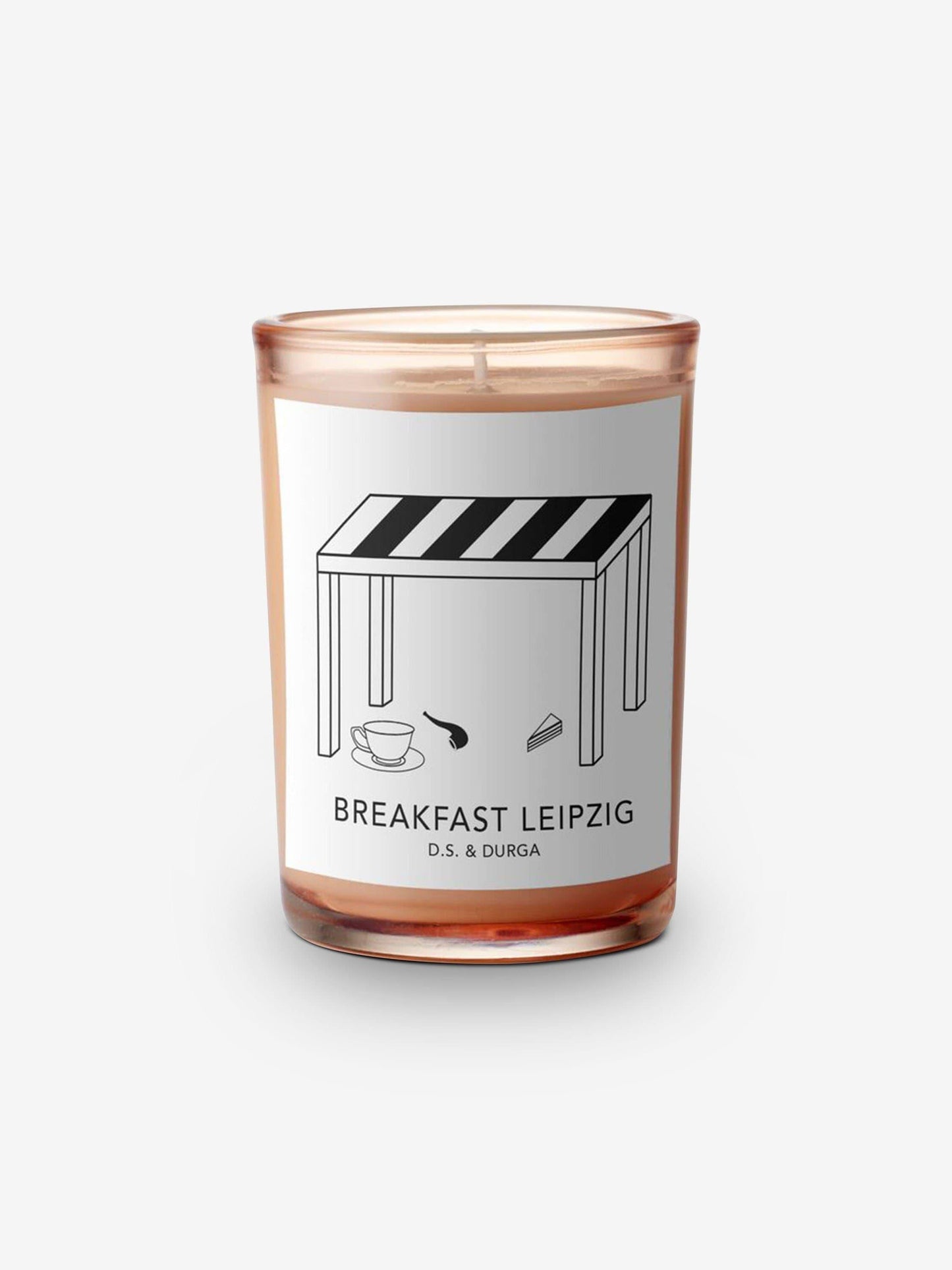 D.S. & Durga Breakfast Leipzig Candle by D.S. & Durga Home Accessories New Candles and Home Fragrance 4" H x 2.75" Diameter / Natural / Wax