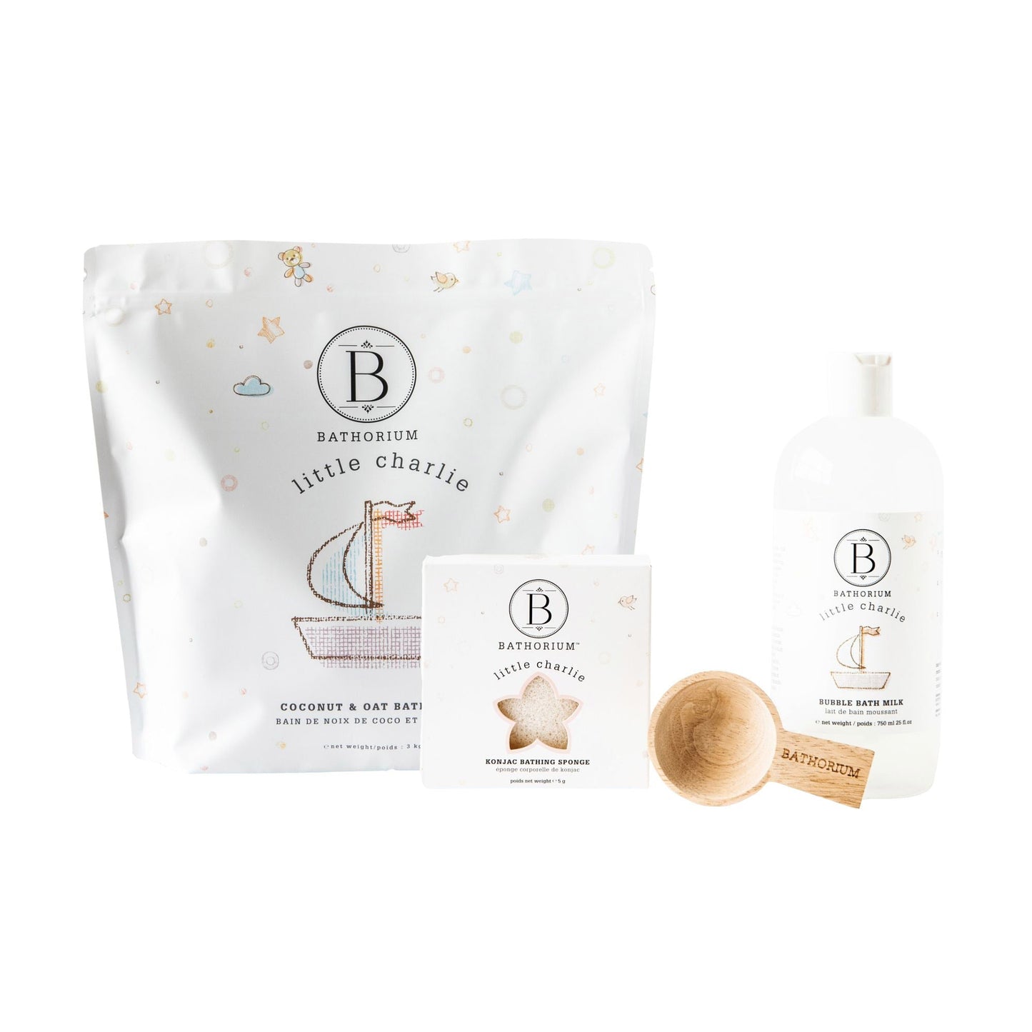 Bathorium Little Charlie Bath Bundle