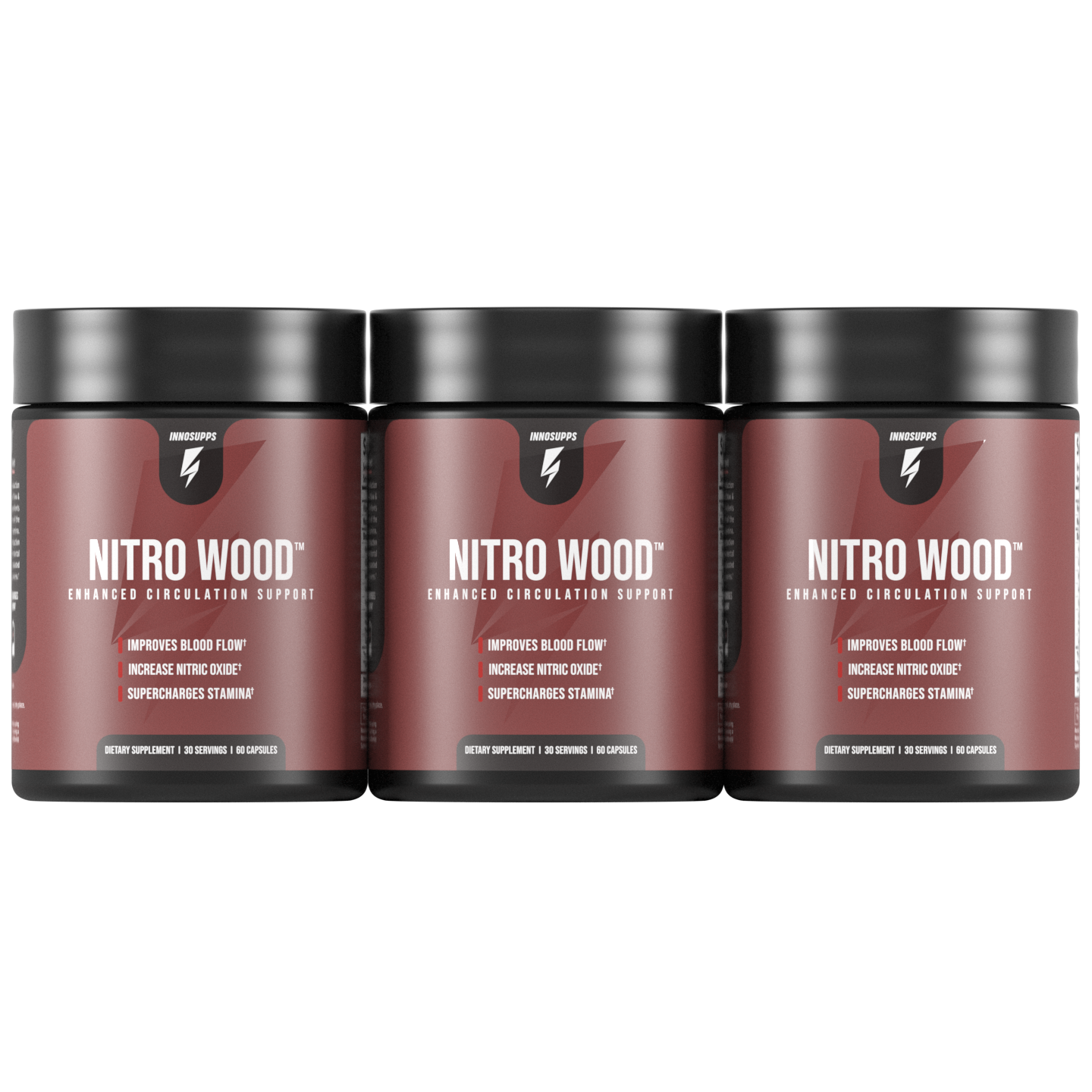 3 Bottles of Nitro Wood