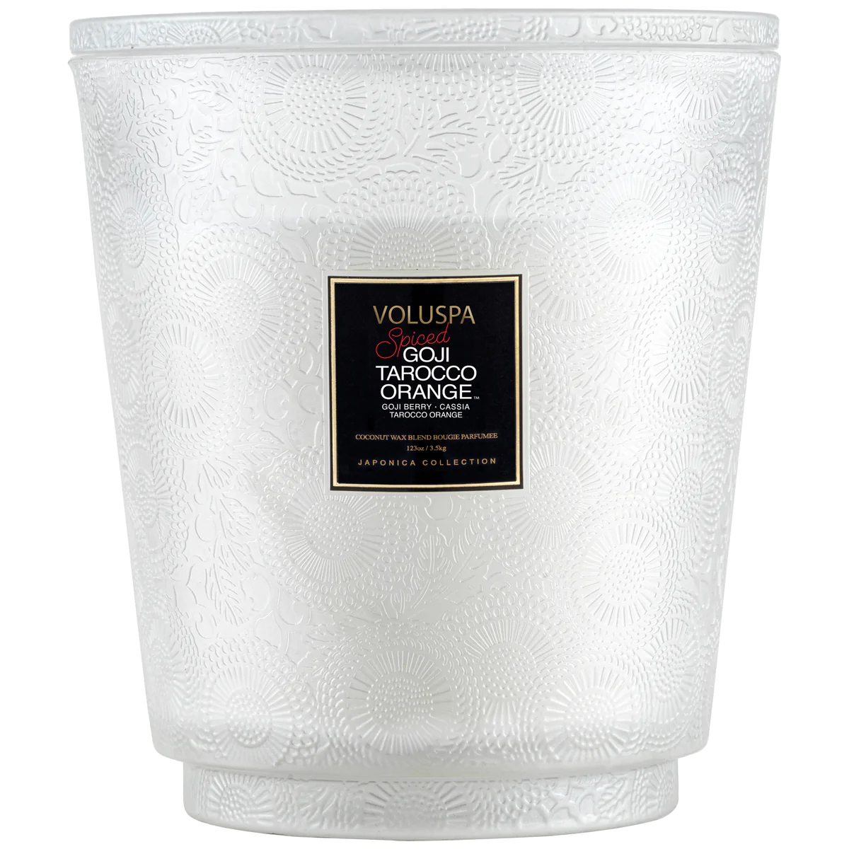 Voluspa Spiced Goji Tarocco Orange Candle