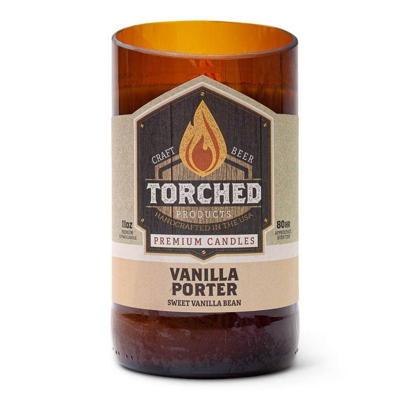 Torched Beer Bomber Candles Candles Vanilla Porter 12030890