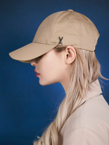 VARZAR Stud Logo Overfit Ball Cap EmpressKorea