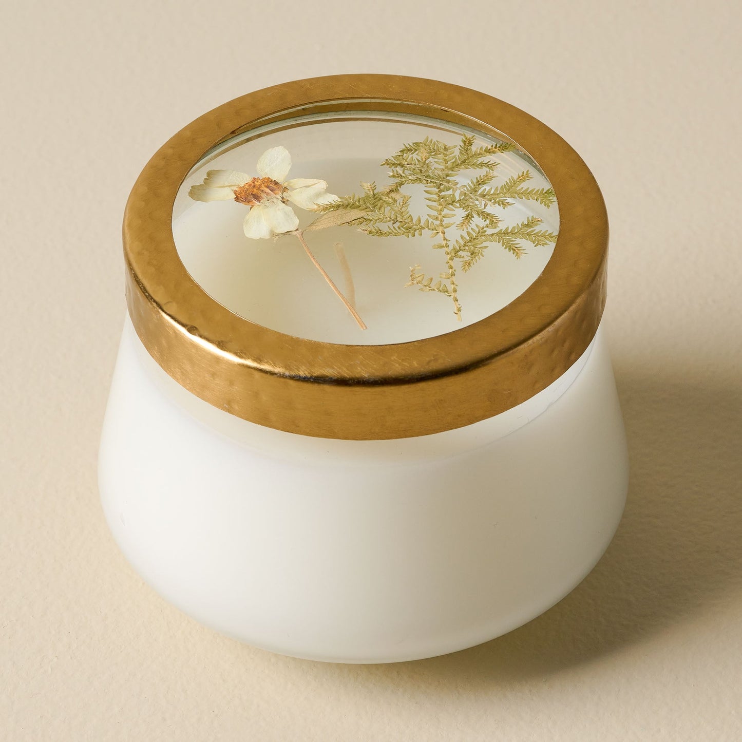 Sunlit Neroli Pressed Floral Candle
