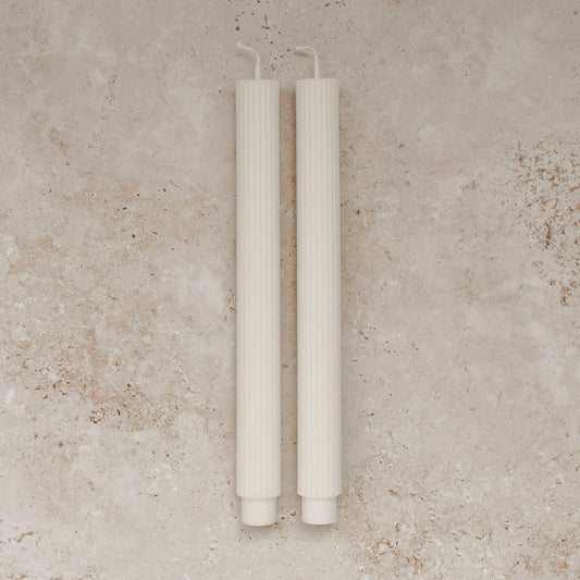 Roman Taper Candles | Cream