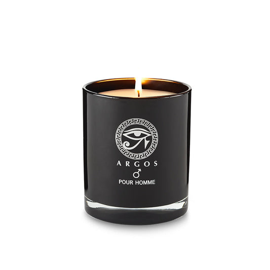 ARGOS Pour Homme Fragrance Scented Candle Black 400ML
