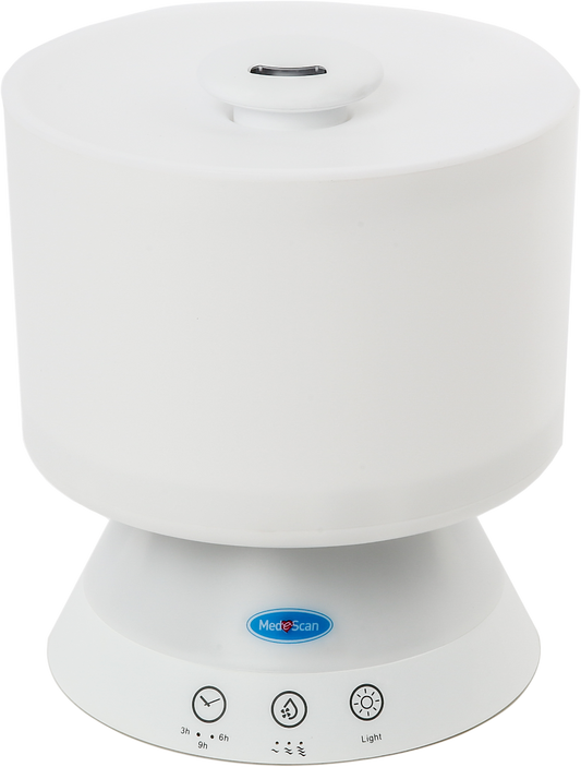 Top filling rainbow mist humidifier