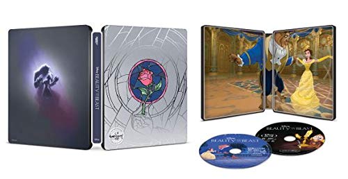 Beauty and the Beast [Signature Collection] [SteelBook] [Digital Copy][4K Ultra HD Blu-ray/Blu-ray] [4K Ultra HD Blu-ray/Blu-ray] [1991]