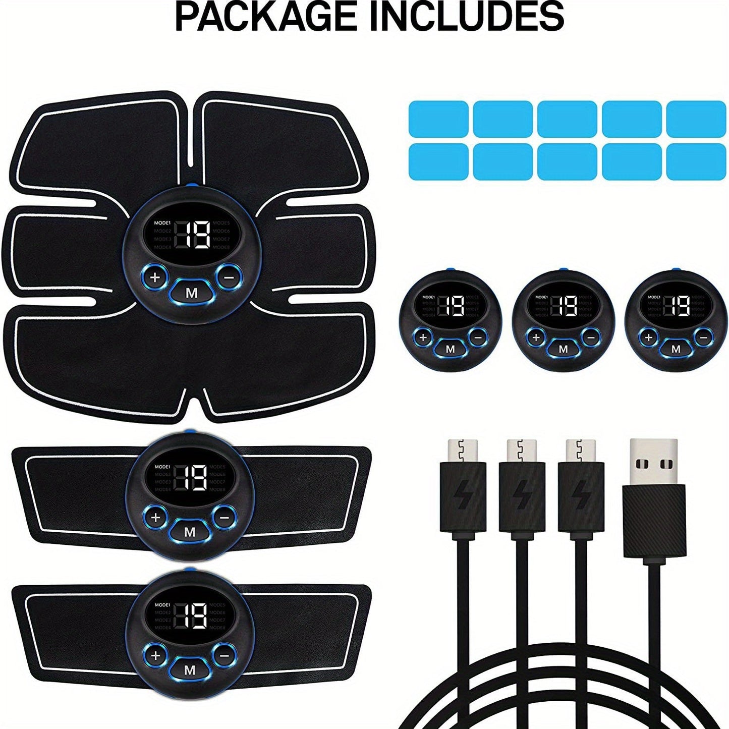 Build Rock-Hard Abs with Home EMS Trainer - Get Fit & Start Training Today!