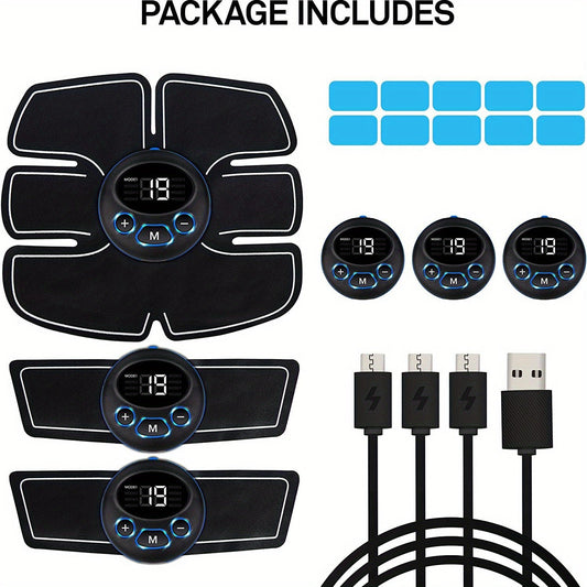 Build Rock-Hard Abs with Home EMS Trainer - Get Fit & Start Training Today!