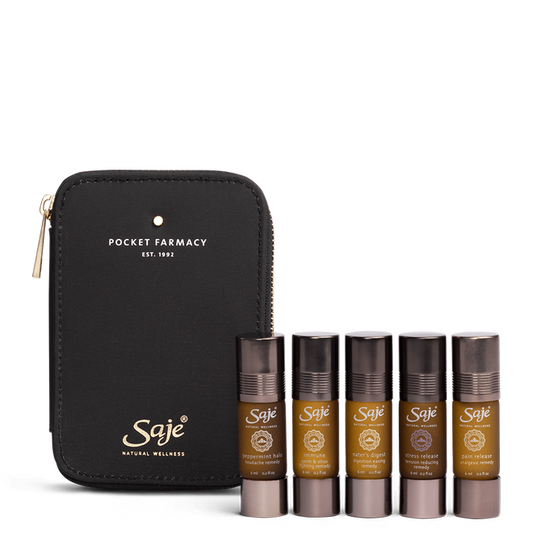 Saje Pocket Farmacy Physical Edition Remedy Kit All In One Solution 5pcs NEW