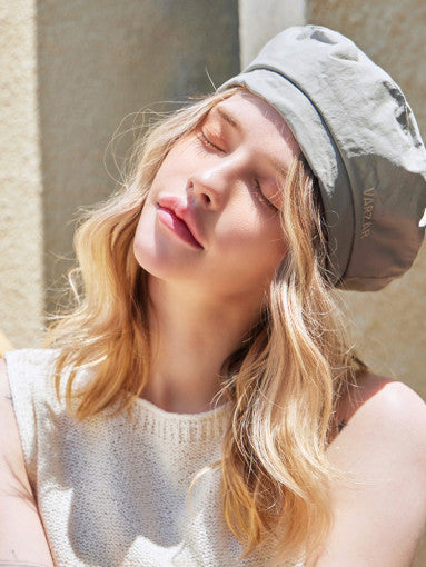 VARZAR logo string beret EmpressKorea