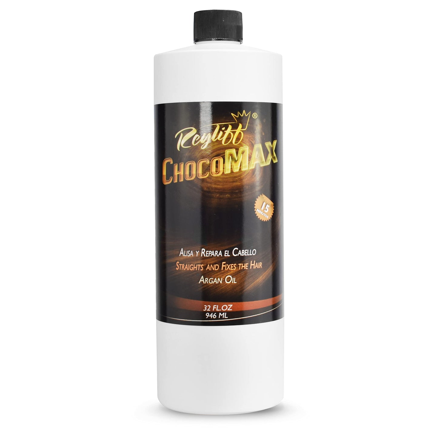 Brasilian keratin treatment 32 oz chocomax with argan oil in the formula for a better restoration and nutrition