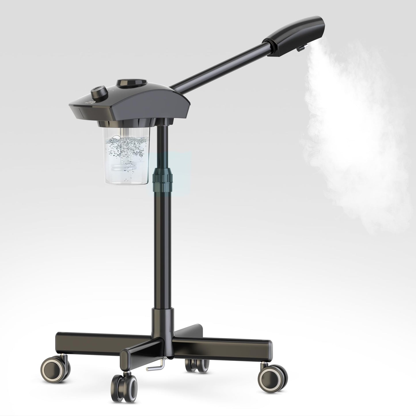 DEER BEAUTY Professional Ionic Facial Steamer – Hot Mist Steam Machine for Salon Spa Home Use Aromatherapy Face Steamer for Facial with Ozone for Moisturized Skin Cleans Pores Makes Skin Fir