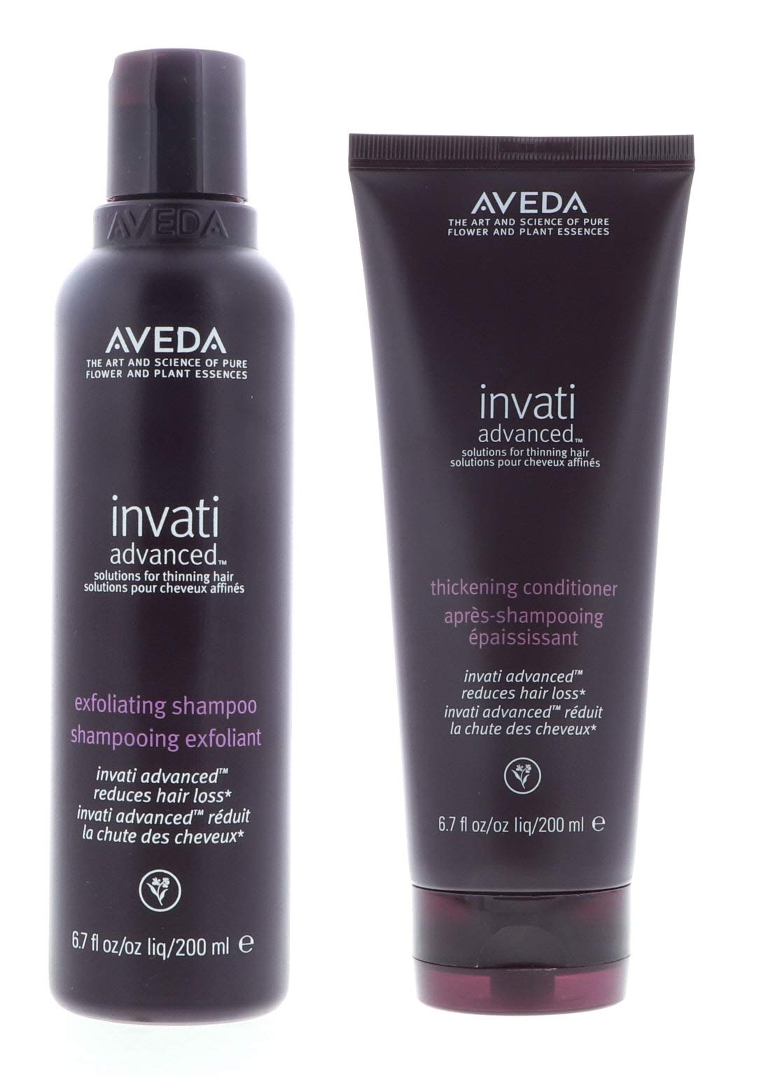 Aveda Invati Advanced Shampoo Light 6.7 Ounce and Conditioner 6.7 Ounce set