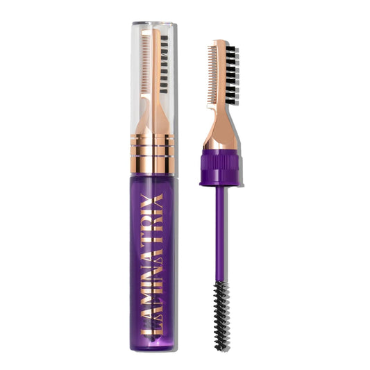 Clear Eyebrow Gel Laminatrix - Easy-to-Apply Brow Gel - Long-Lasting Brow Gel Clear with Double-Sided Brush, 0.17 Fl Oz
